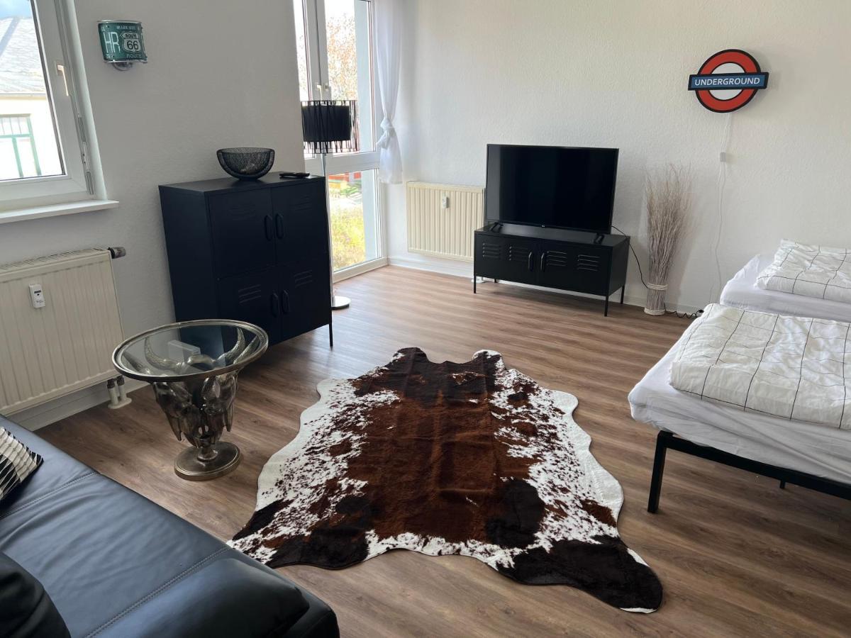 Stylische Ferienwohnung Gratis Wifi Naehe Bahnhof Zwickau Exteriör bild